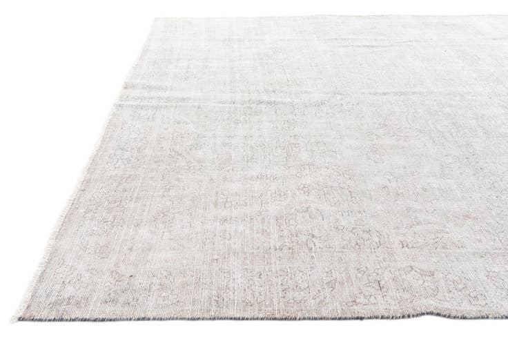 Detail image of 9' 3 x 12' Hand Knotted Ultra Vintage Persian Wool Rug