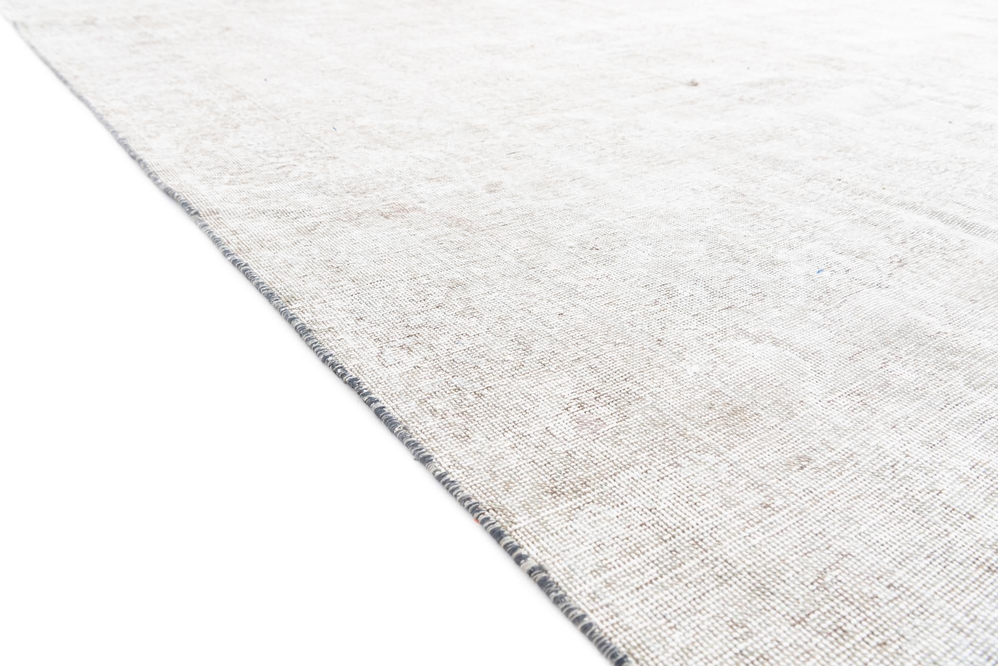 9' 3 x 12' Hand Knotted Ultra Vintage Persian Wool Rug