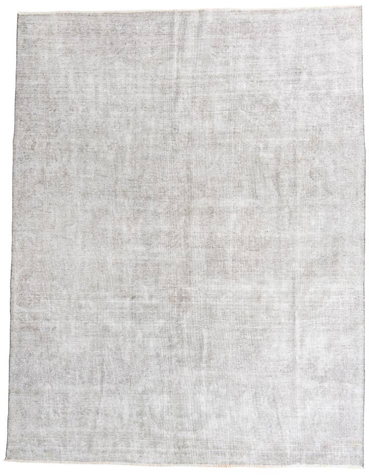 Detail image of 9' 3 x 12' Hand Knotted Ultra Vintage Persian Wool Rug
