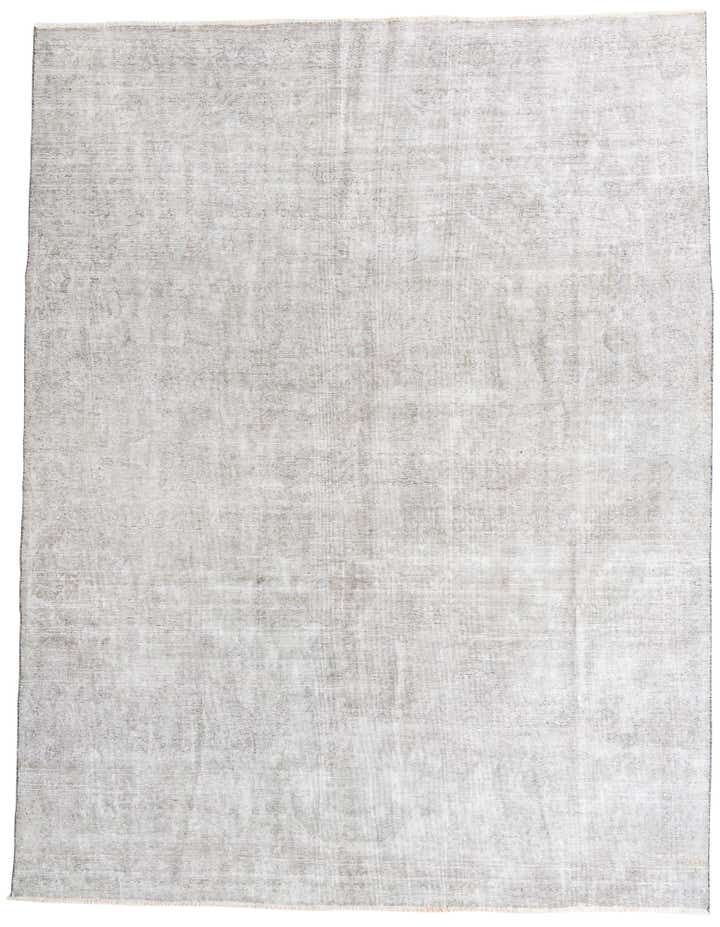 9' 3 x 12' Hand Knotted Ultra Vintage Persian Wool Rug