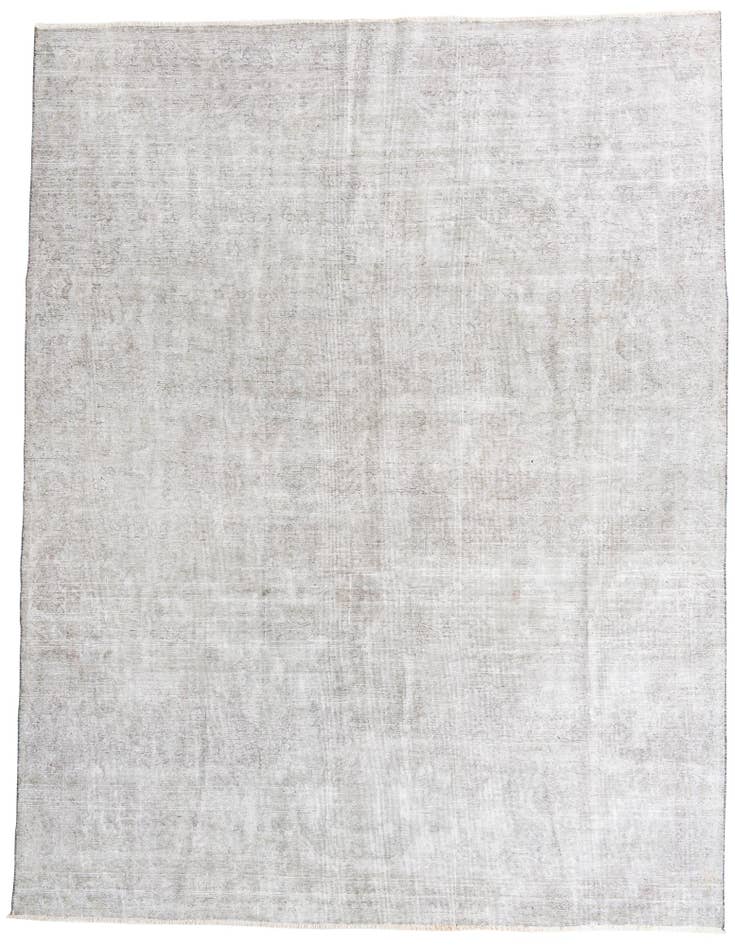 Detail image of 9' 3 x 12' Hand Knotted Ultra Vintage Persian Wool Rug