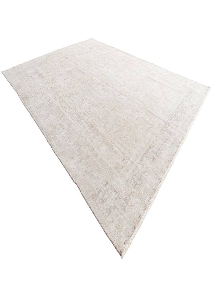 Detail image of 9' 1 x 12' 4  Hand Knotted Ultra Vintage Persian Wool Rug