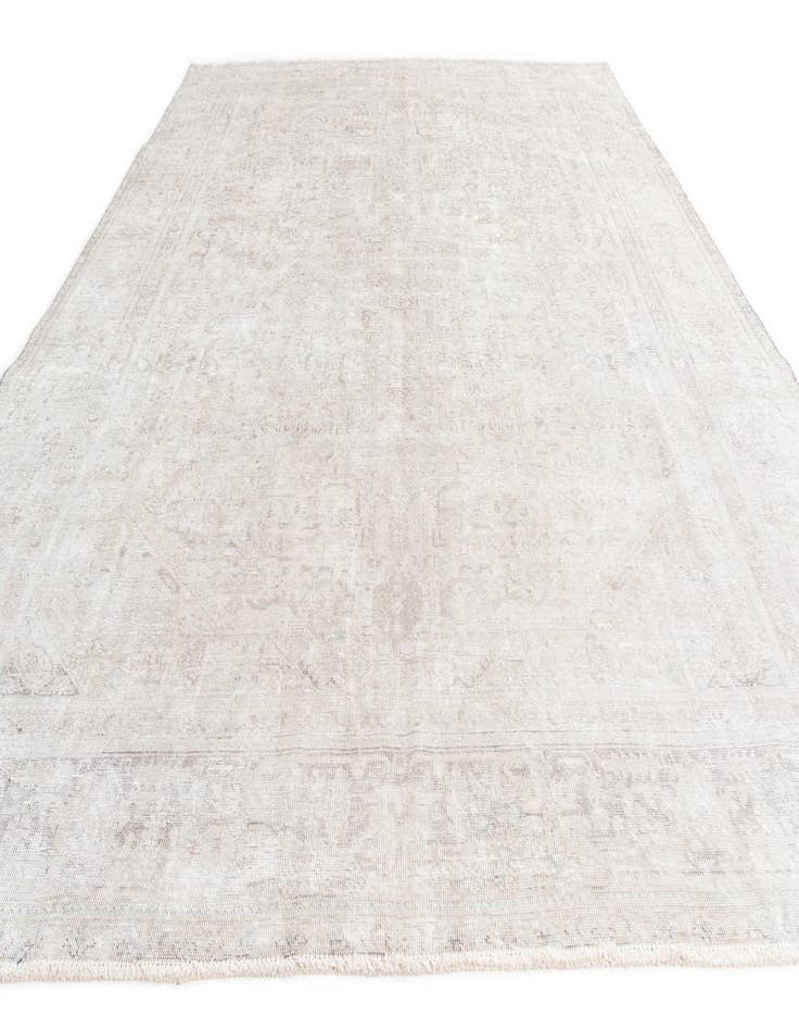 Detail image of 9' 1 x 12' 4  Hand Knotted Ultra Vintage Persian Wool Rug