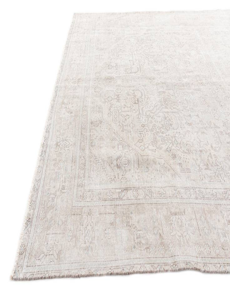 Detail image of 9' 1 x 12' 4  Hand Knotted Ultra Vintage Persian Wool Rug