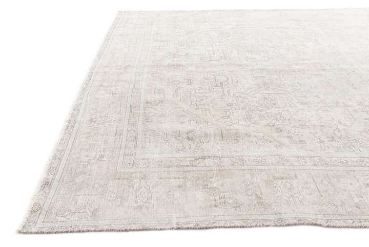 9' 1 x 12' 4 Hand Knotted Ultra Vintage Persian Wool Rug