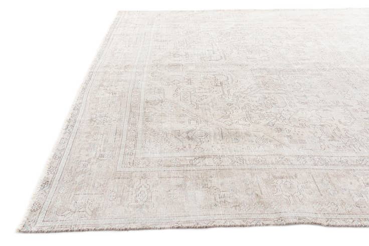 Detail image of 9' 1 x 12' 4 Hand Knotted Ultra Vintage Persian Wool Rug