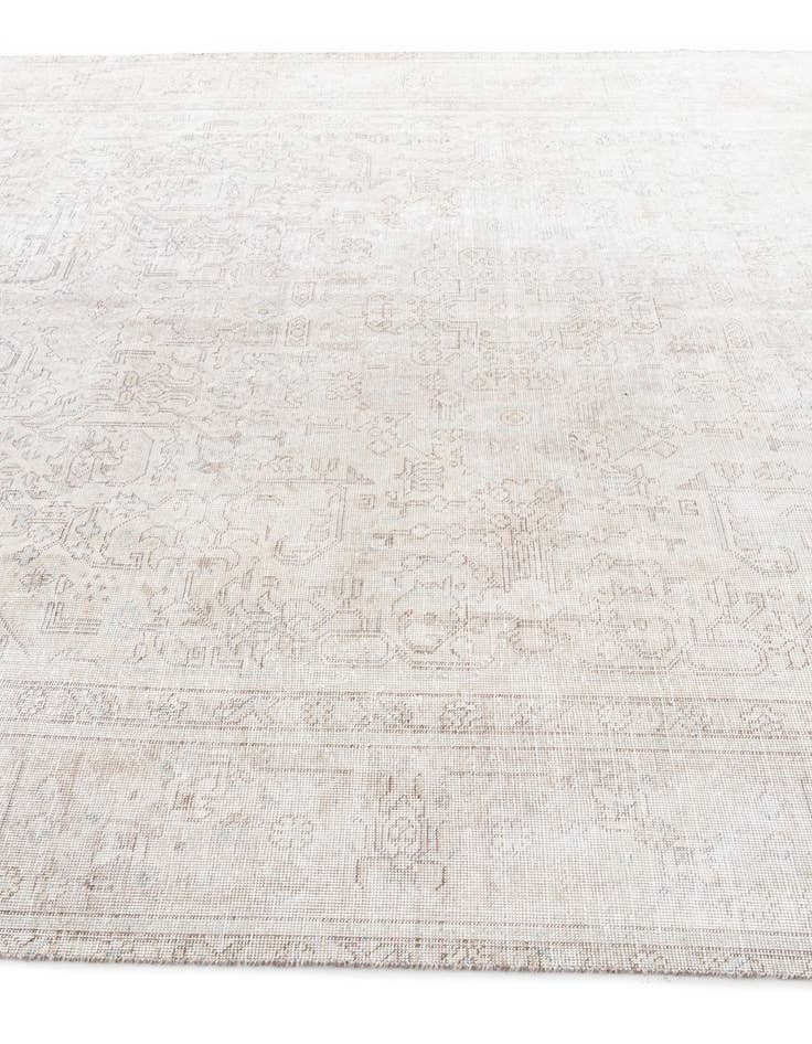 Detail image of 9' 1 x 12' 4  Hand Knotted Ultra Vintage Persian Wool Rug