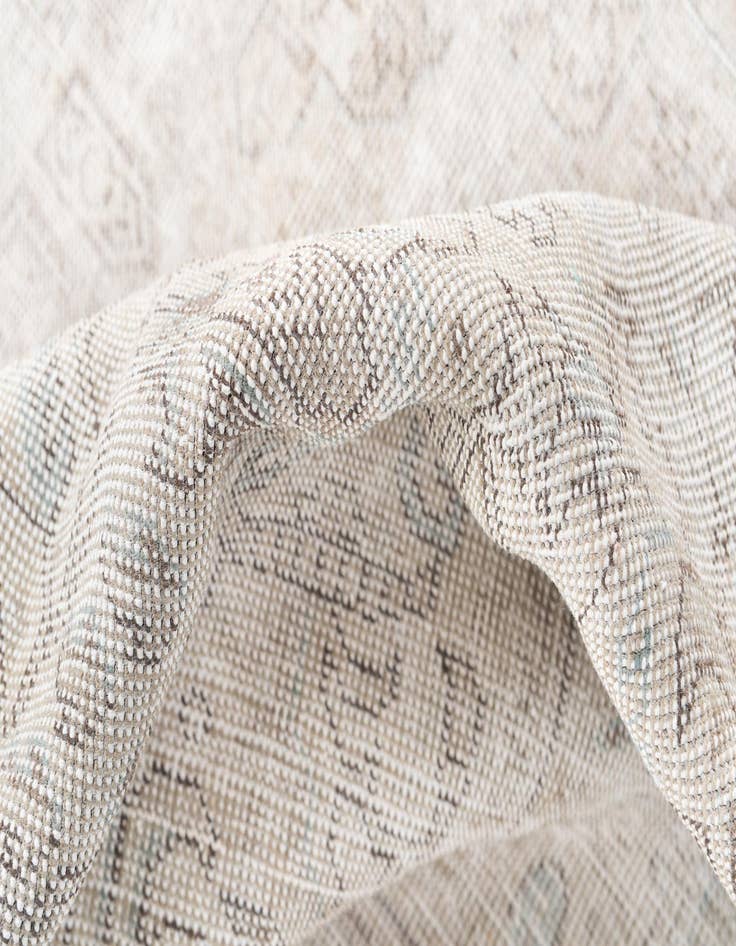 Detail image of 9' 1 x 12' 4  Hand Knotted Ultra Vintage Persian Wool Rug