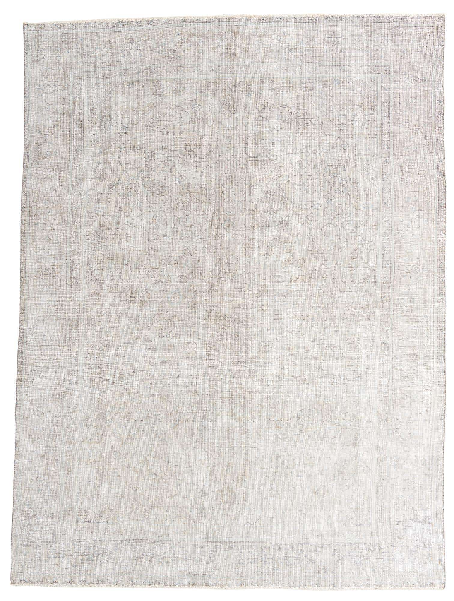 9' 1 x 12' 4 Hand Knotted Ultra Vintage Persian Wool Rug