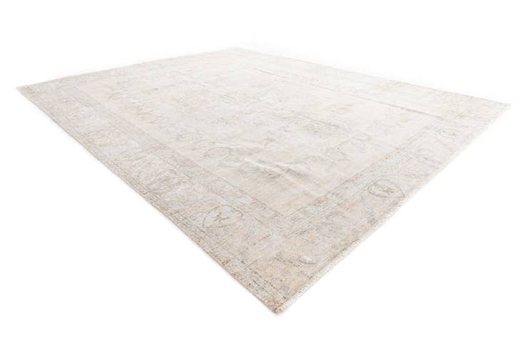 Detail image of 9' 4 x 11' 10 Hand Knotted Ultra Vintage Persian Wool Rug