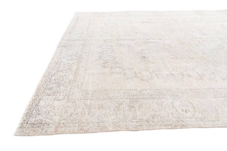 Detail image of 9' 4 x 11' 10 Hand Knotted Ultra Vintage Persian Wool Rug