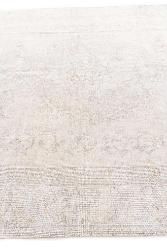 9' 4 x 11' 10 Hand Knotted Ultra Vintage Persian Wool Rug