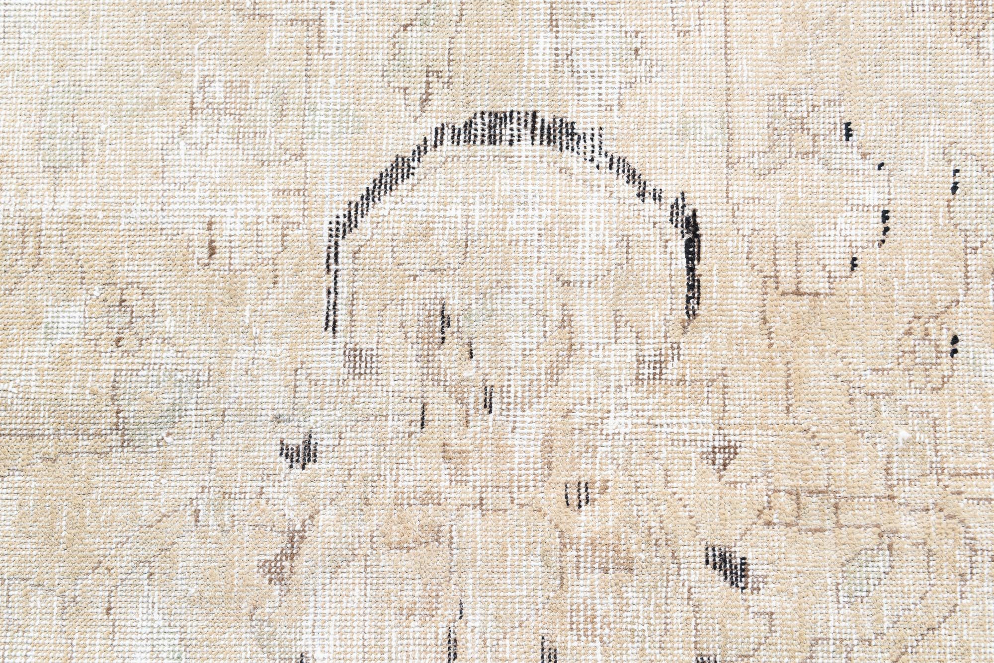 10' x 12' 6 Hand Knotted Ultra Vintage Persian Wool Rug