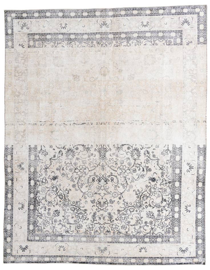 Detail image of 10' x 13' 1 Hand Knotted Ultra Vintage Persian Wool Rug