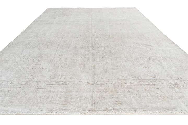 9' x 11' 10 Hand Knotted Ultra Vintage Persian Wool Rug