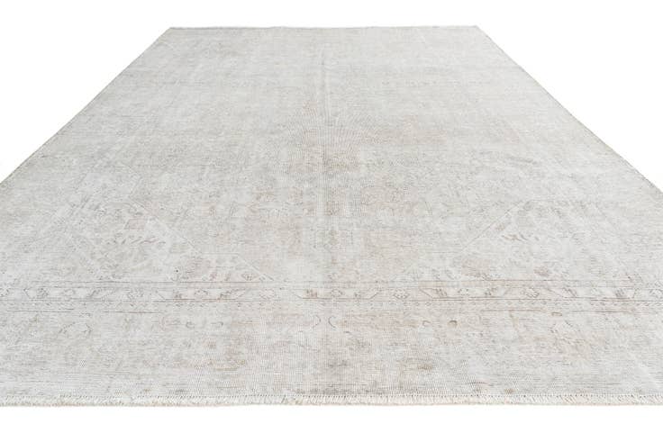 Detail image of 9' x 11' 10 Hand Knotted Ultra Vintage Persian Wool Rug