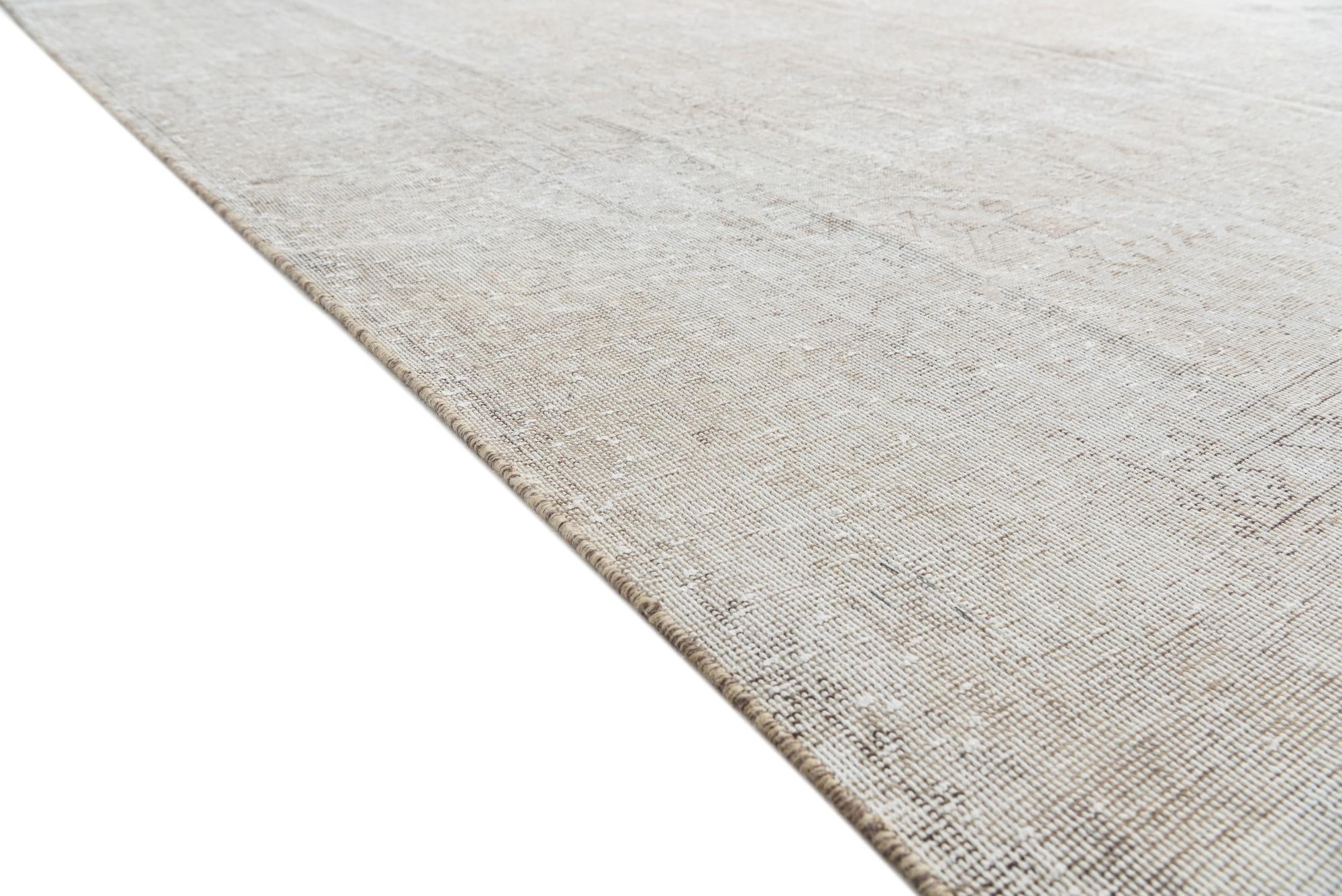 9' x 11' 10 Hand Knotted Ultra Vintage Persian Wool Rug