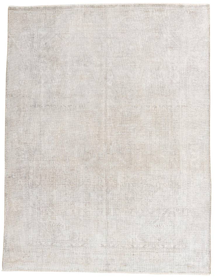 Detail image of 9' x 11' 10 Hand Knotted Ultra Vintage Persian Wool Rug