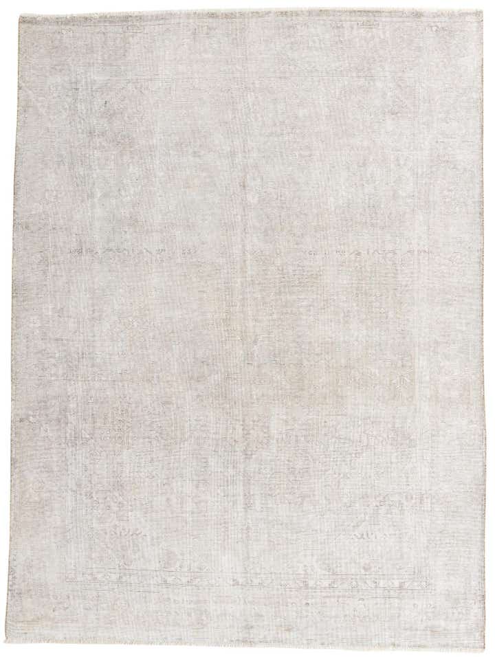 9' x 11' 10 Hand Knotted Ultra Vintage Persian Wool Rug