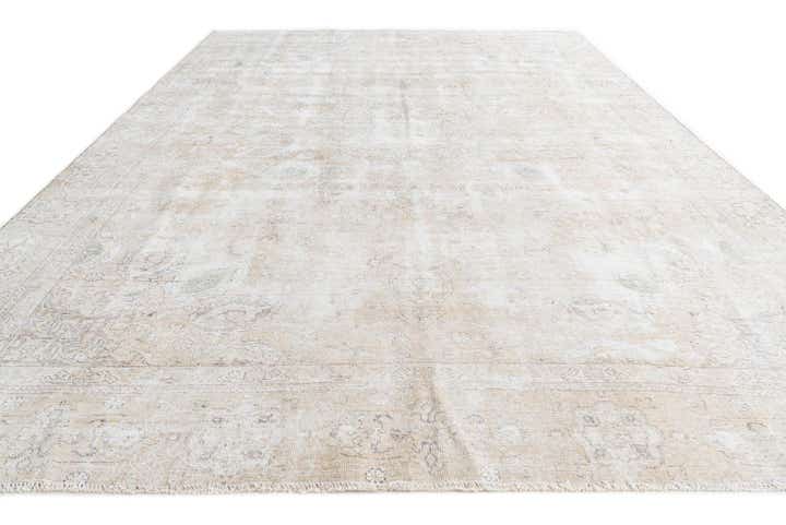 8' 10 x 12' 8 Hand Knotted Ultra Vintage Persian Wool Rug