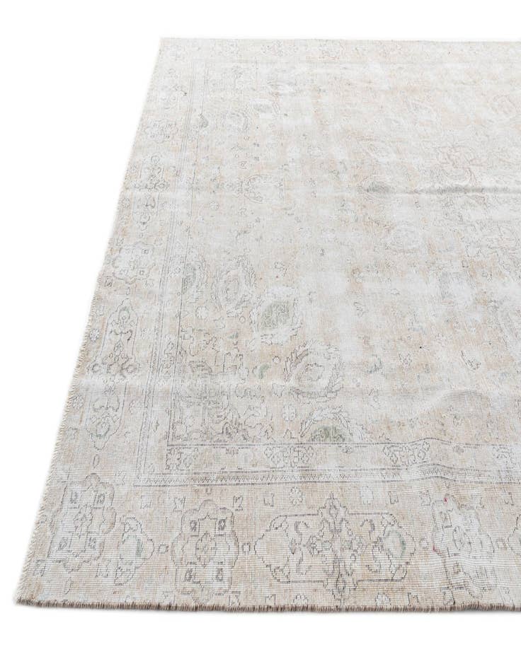 Detail image of 8' 10 x 12' 8  Hand Knotted Ultra Vintage Persian Wool Rug