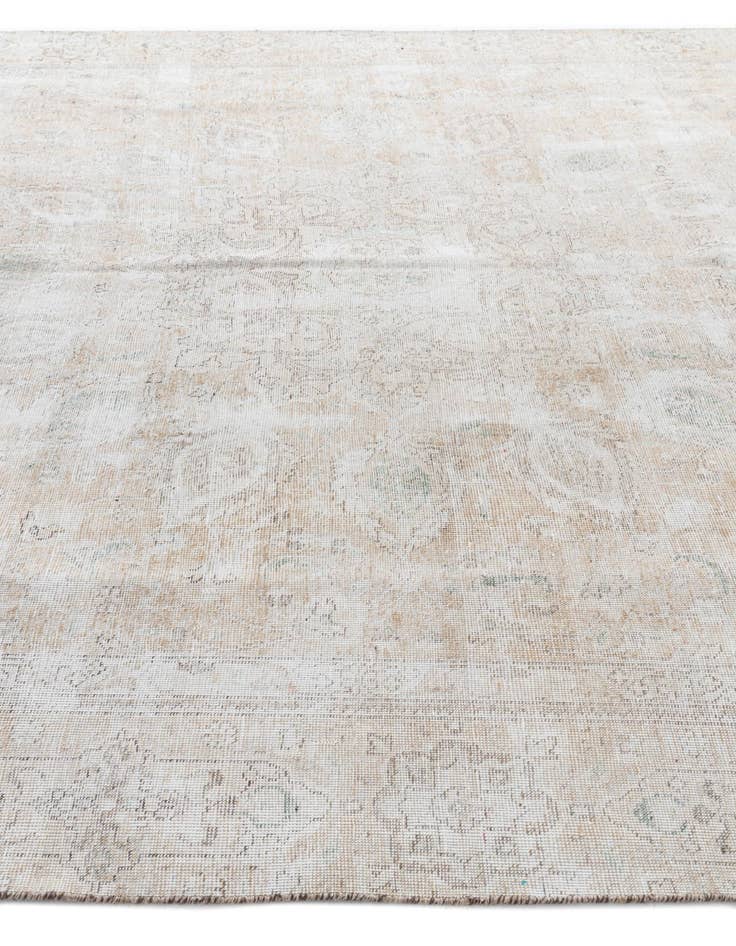 Detail image of 8' 10 x 12' 8  Hand Knotted Ultra Vintage Persian Wool Rug