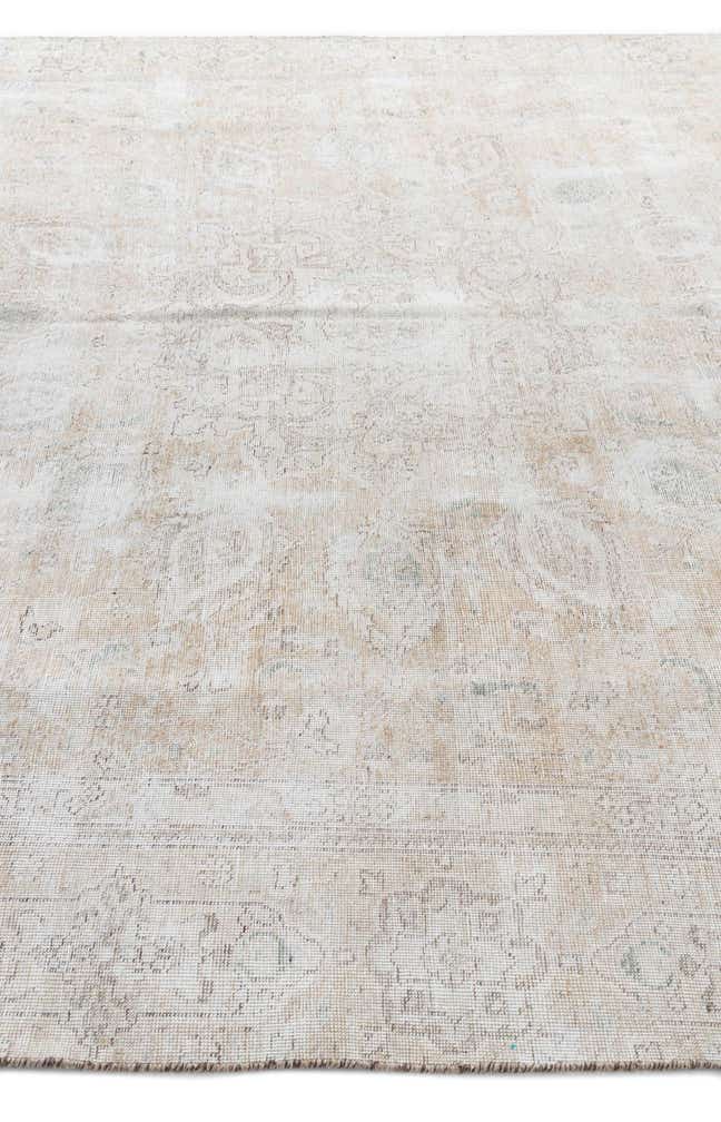 8' 10 x 12' 8 Hand Knotted Ultra Vintage Persian Wool Rug