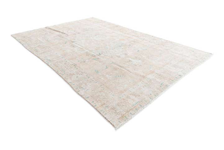 6' 3 x 9' 8 Hand Knotted Ultra Vintage Persian Wool Rug