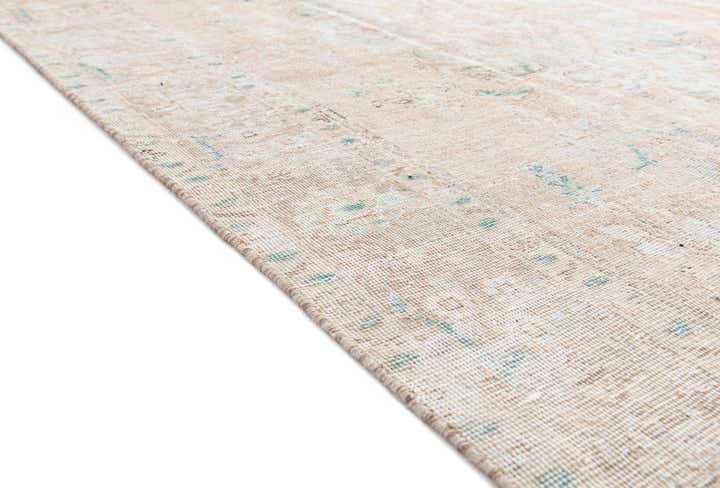 6' 3 x 9' 8 Hand Knotted Ultra Vintage Persian Wool Rug