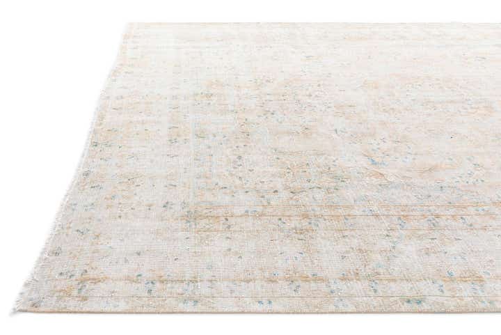 9' 6 x 12' 4 Hand Knotted Ultra Vintage Persian Wool Rug