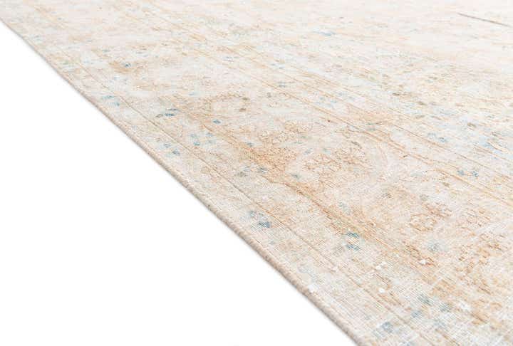 9' 6 x 12' 4 Hand Knotted Ultra Vintage Persian Wool Rug