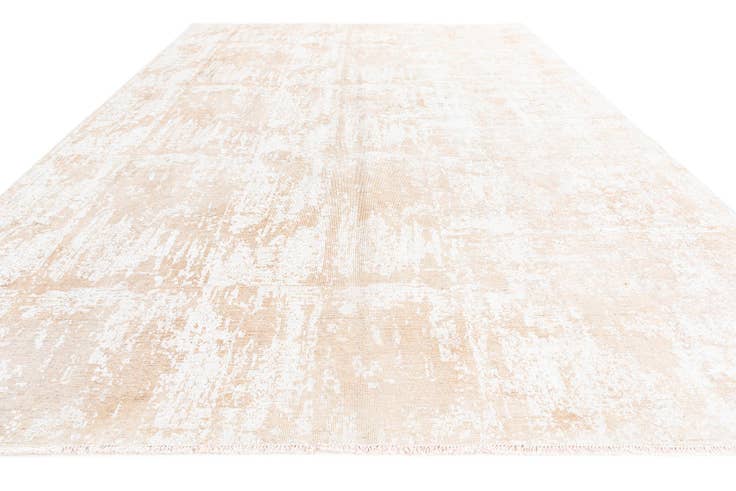 Detail image of 9' 7 x 12' 4 Hand Knotted Ultra Vintage Persian Wool Rug