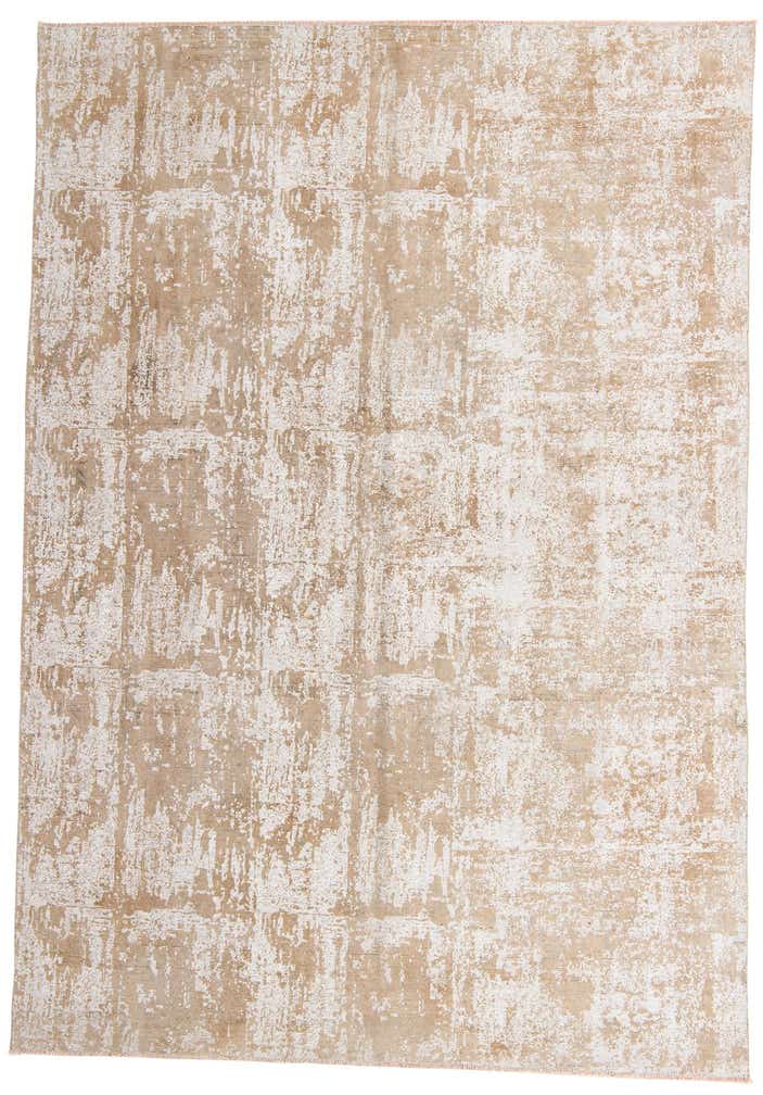 9' 7 x 12' 4 Hand Knotted Ultra Vintage Persian Wool Rug