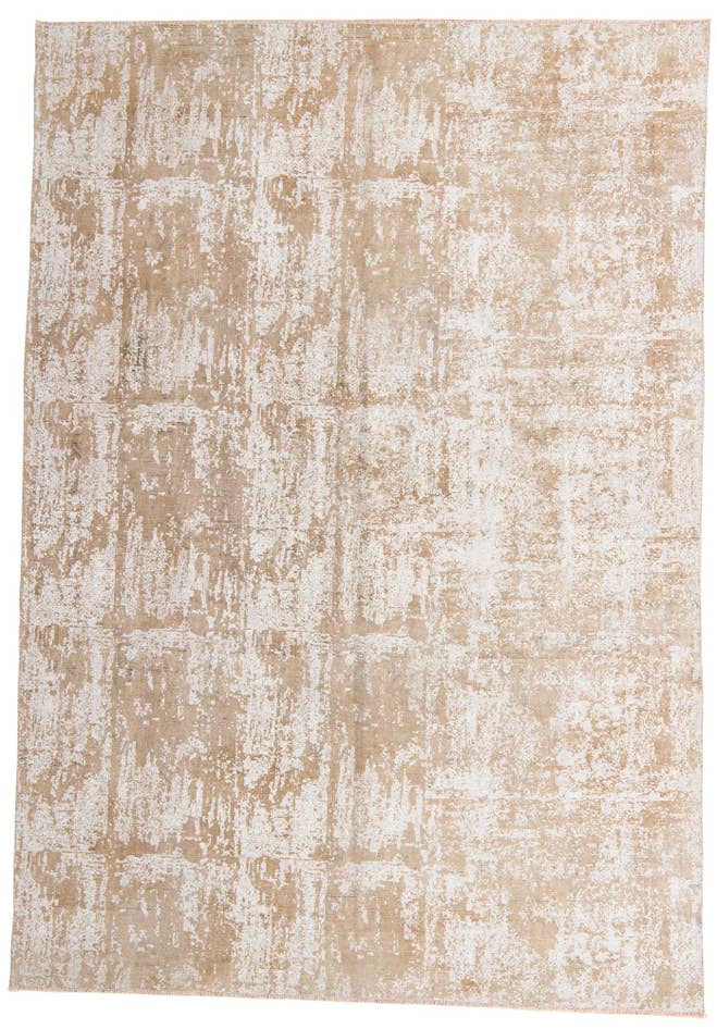 Detail image of 9' 7 x 12' 4 Hand Knotted Ultra Vintage Persian Wool Rug