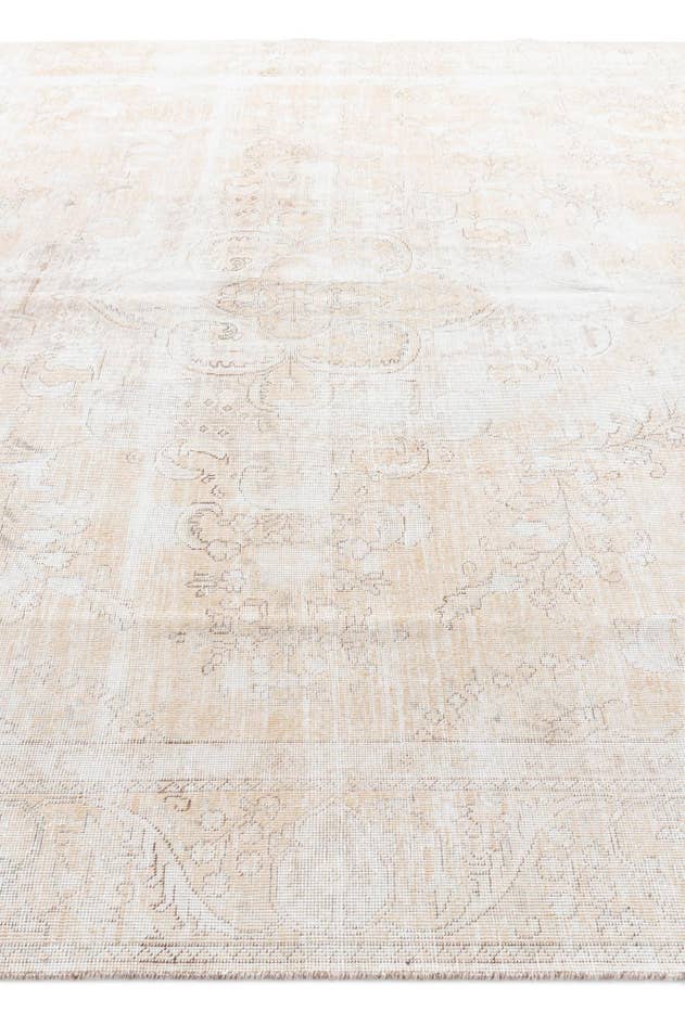 Detail image of 9' 1 x 11' 8 Hand Knotted Ultra Vintage Persian Wool Rug