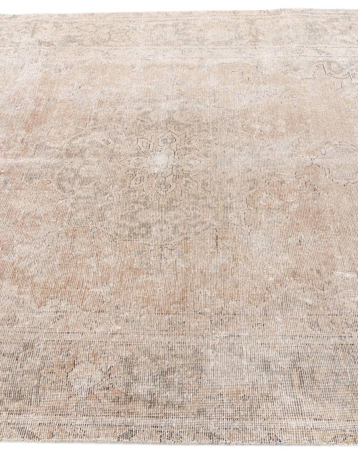 Detail image of 6' 3 x 9' 6  Hand Knotted Ultra Vintage Persian Wool Rug