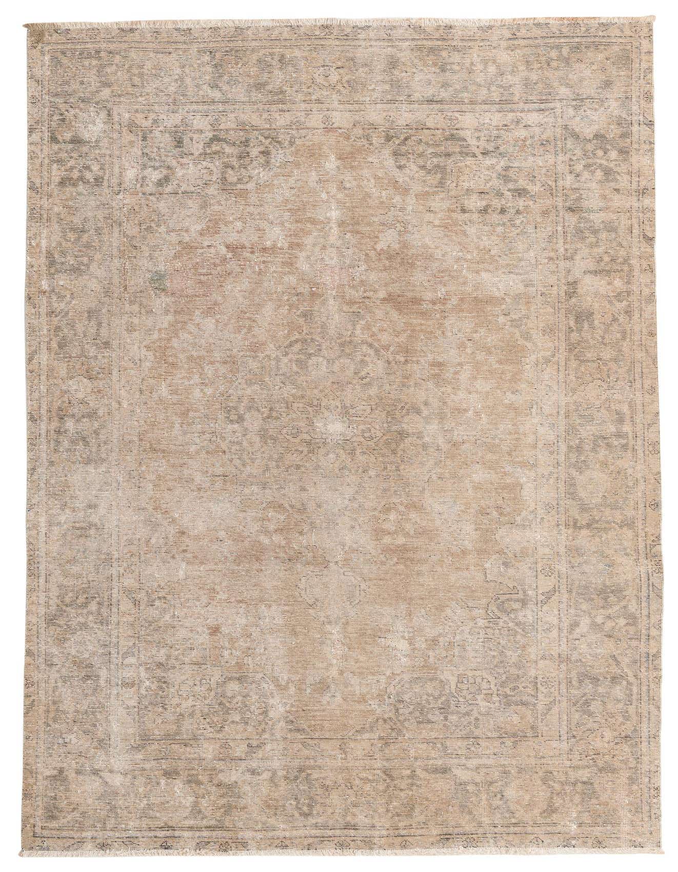 Primary image 6' 3 x 9' 6  Hand Knotted Ultra Vintage Persian Wool Rug