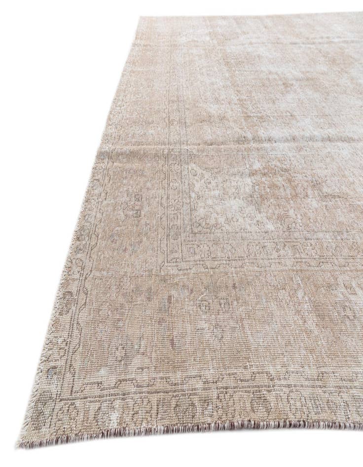 Detail image of 9' 5 x 12' 7  Hand Knotted Ultra Vintage Persian Wool Rug