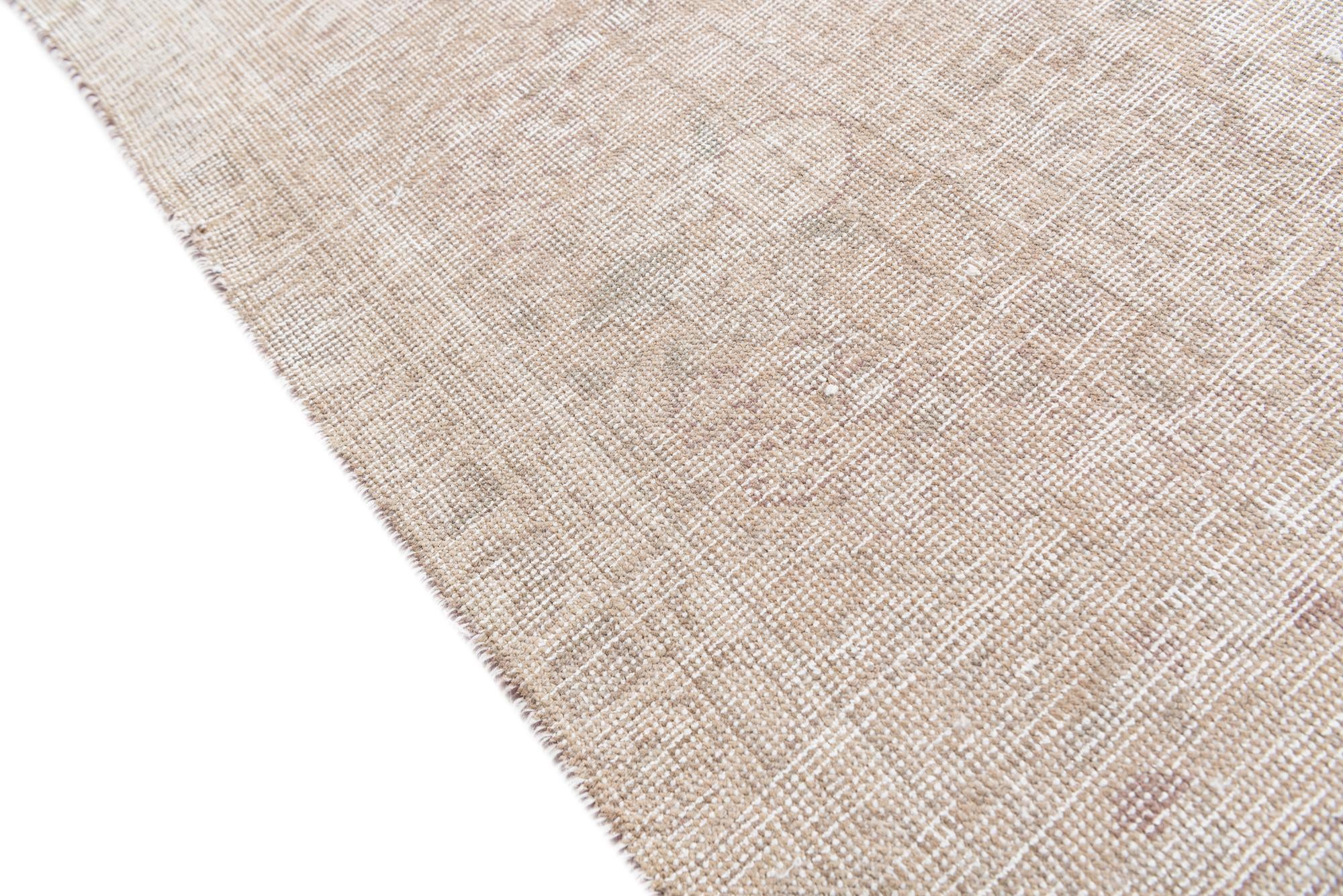 9' 5 x 12' 7 Hand Knotted Ultra Vintage Persian Wool Rug