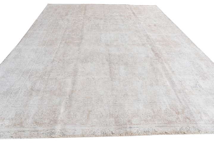 9' 5 x 12' 5 Hand Knotted Ultra Vintage Persian Wool Rug