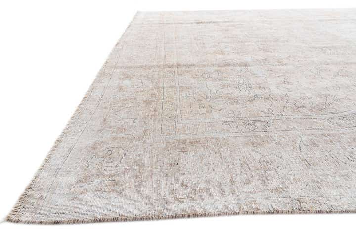 9' 5 x 12' 5 Hand Knotted Ultra Vintage Persian Wool Rug
