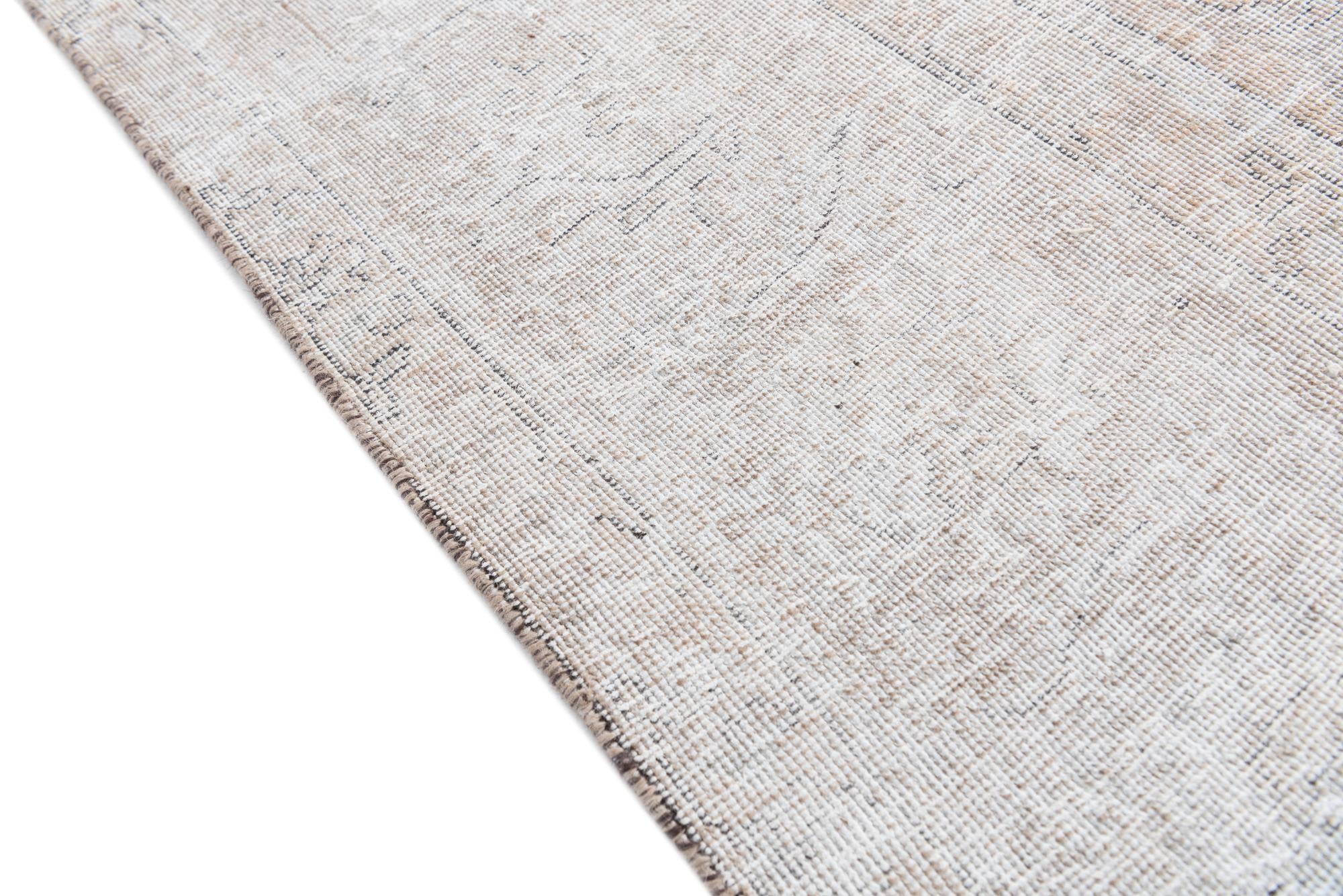 9' 5 x 12' 5 Hand Knotted Ultra Vintage Persian Wool Rug