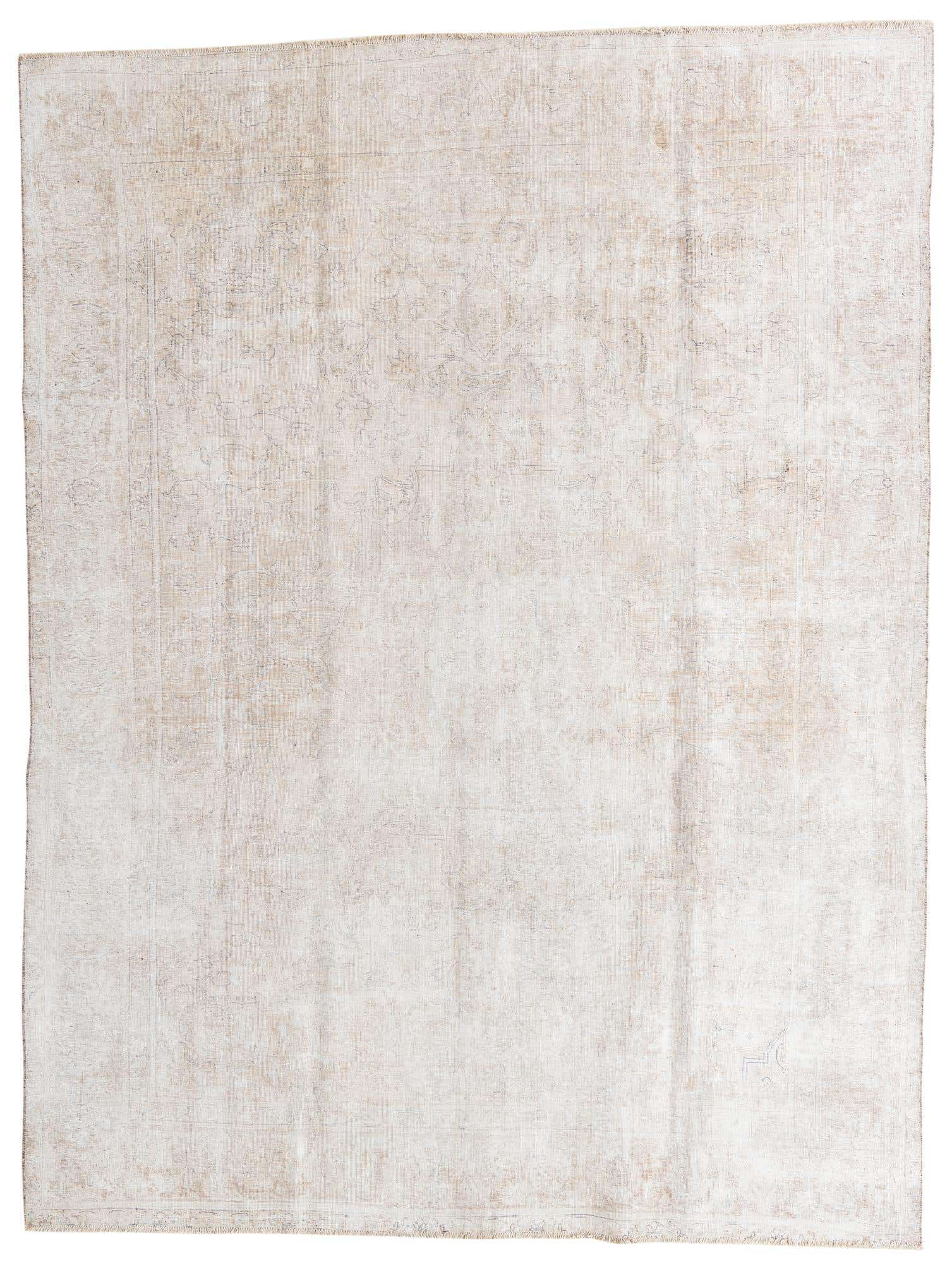 9' 5 x 12' 5 Hand Knotted Ultra Vintage Persian Wool Rug