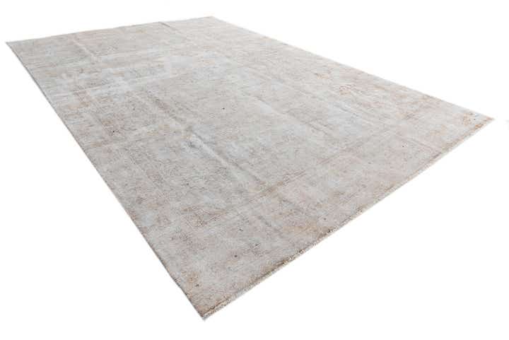 8' 7 x 12' 7 Hand Knotted Ultra Vintage Persian Wool Rug