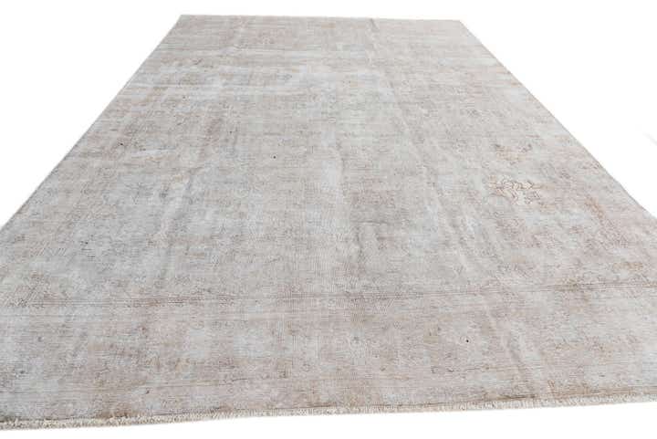 8' 7 x 12' 7 Hand Knotted Ultra Vintage Persian Wool Rug