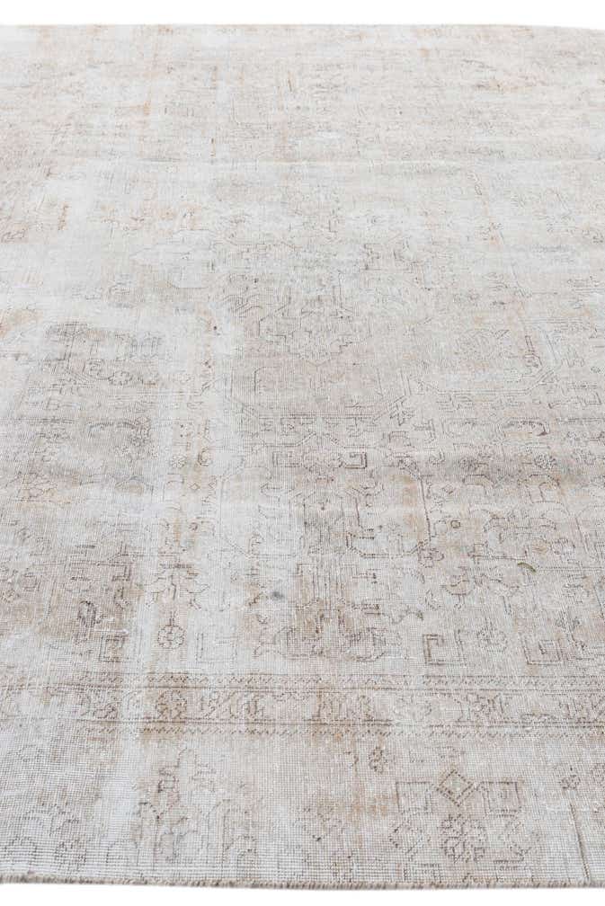 8' 7 x 12' 7 Hand Knotted Ultra Vintage Persian Wool Rug