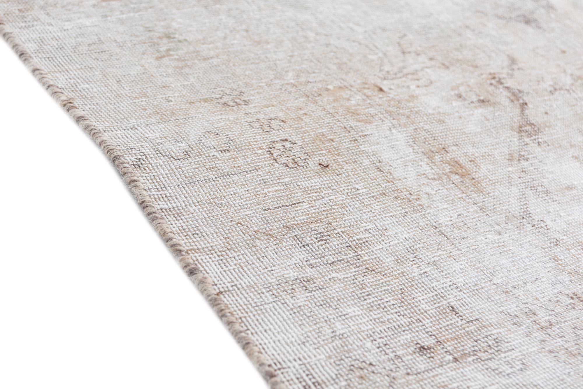 8' 7 x 12' 7 Hand Knotted Ultra Vintage Persian Wool Rug