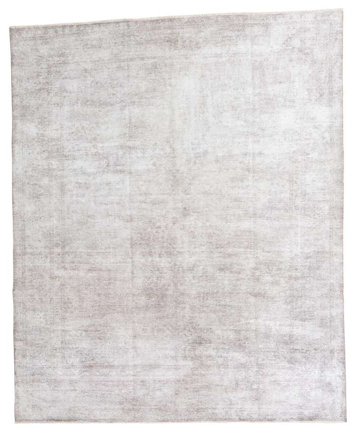 9' 10 x 12' 1 Hand Knotted Ultra Vintage Persian Wool Rug