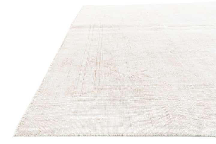 7' x 10' 4 Hand Knotted Ultra Vintage Persian Wool Rug
