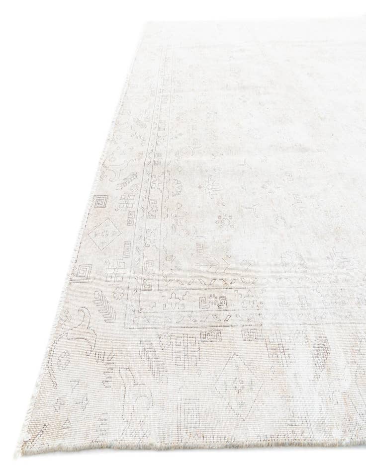 Detail image of 8' 6 x 11' 5  Hand Knotted Ultra Vintage Persian Wool Rug